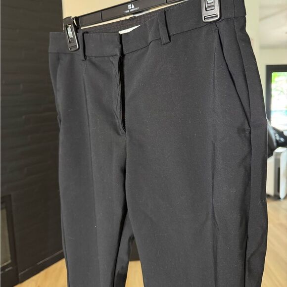 H&M Black Slim Fit Slacks, Size 6 - Picture 8 of 16